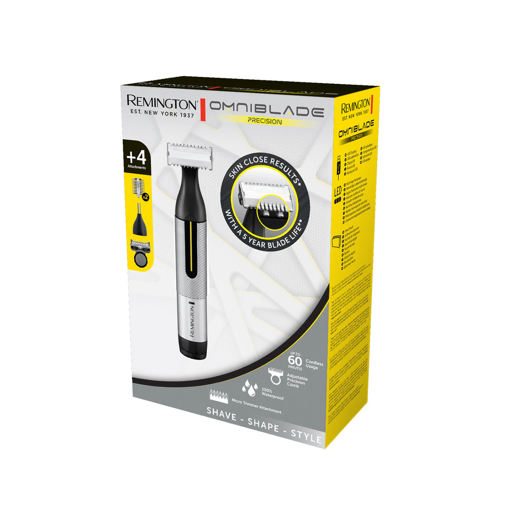 Remington Omniblade | Precision Electric Shaver | USB