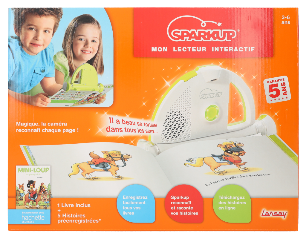 Lansay Sparkup Lector Interactivo 1 Pieza