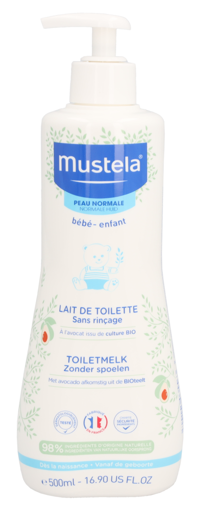 Mustela Bebe rensemælk 500 ml