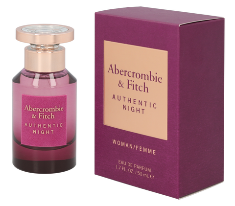 Abercrombie &amp; Fitch Authentic Night Women Edp Spray 50 ml