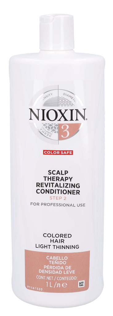 Nioxin System 3 Hovedbundsterapi Revital. Balsam 1000 ml