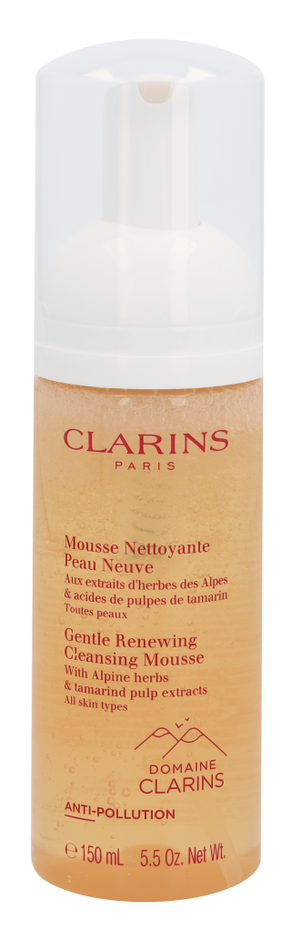 Clarins Gentle Renewing Cleansing Mousse m/Pumpe 150 ml