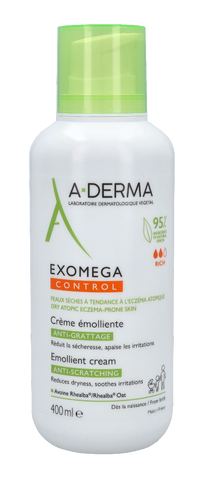 A-Derma Exomega Control Blødgørende Creme 400 ml