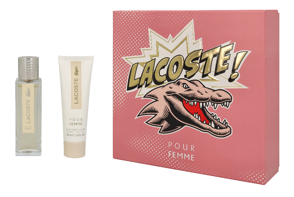 Lacoste Pour Femme Gavesæt 100 ml